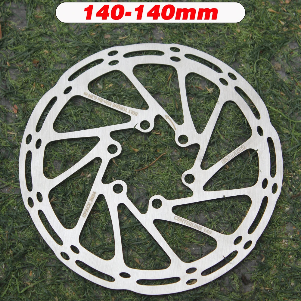 SRAM 2‑Piece 140mm Stainless Steel Centerline Disc Rotor – MTB & Road