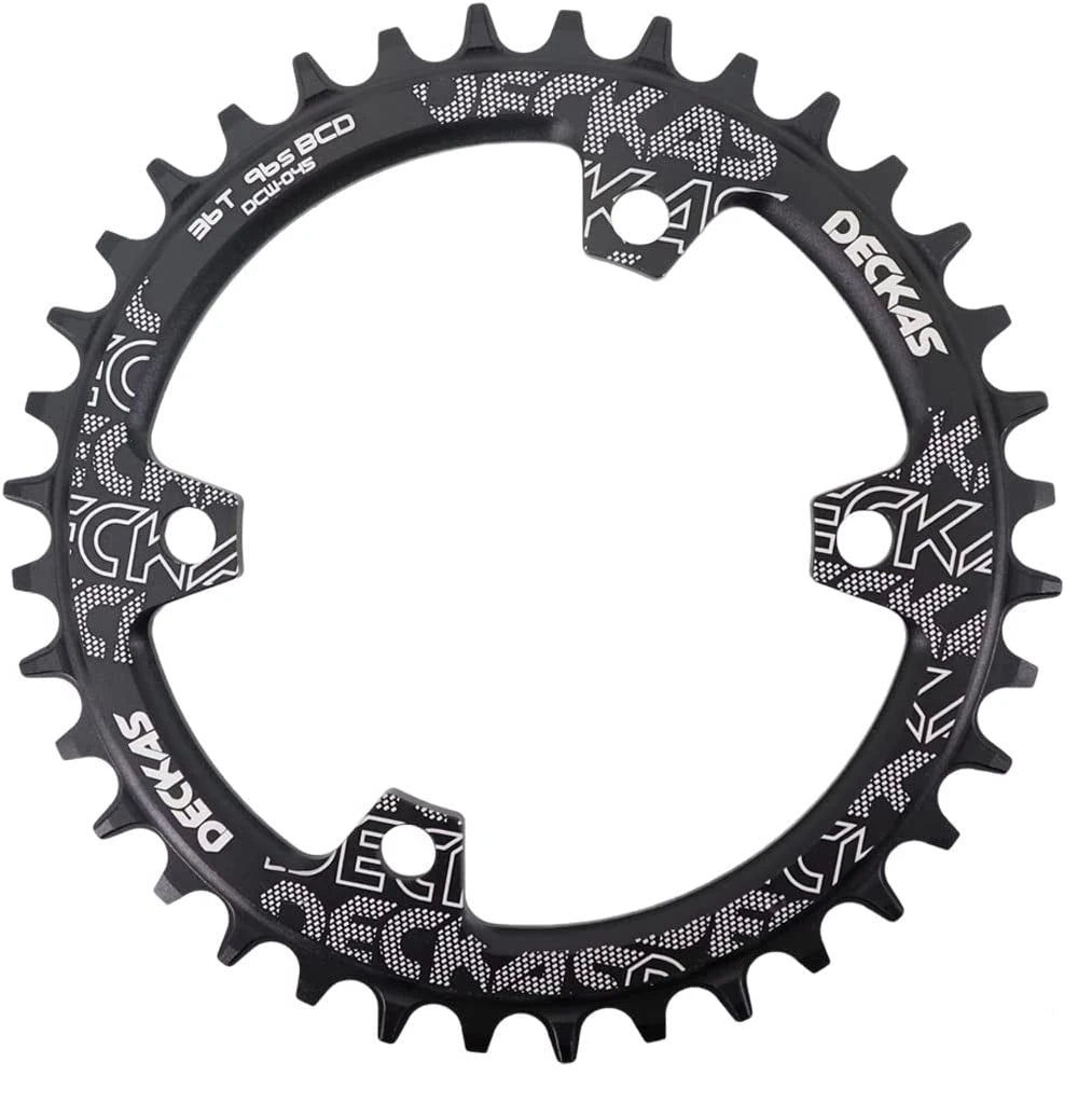 DECKAS 96 BCD Corona Asimmetrica 36/34T per Shimano MTB