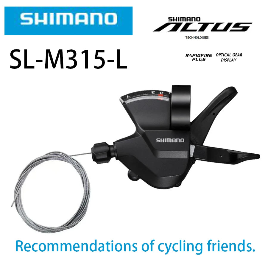 Shimano Altus 2x8 MTB Triggervælger – Højre 8‑gear