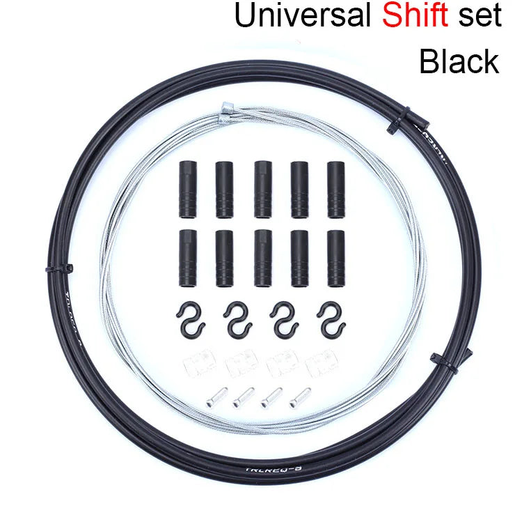 Red Shift & Bremskabel-Set für MTB- & Rennräder – 2 m Hüllensatz