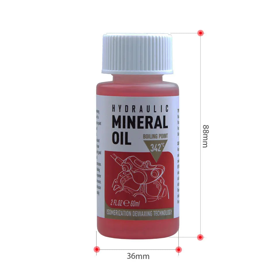 Bike Brake Mineral Oil 60ml – Shimano & Tektro Hydraulic