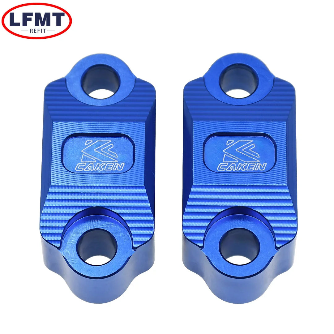Copertura a morsetto per cilindro freno e frizione KTM 22mm – Nero, CNC (2 pz)