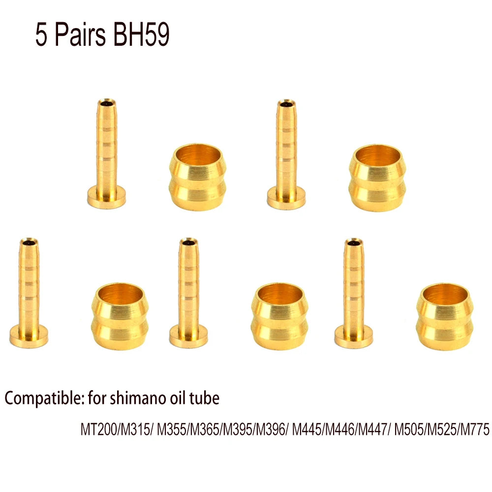 Magura Oil Brake Olive Head – 5 Pairs for Shimano BH90/BH59