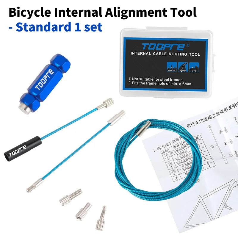 TOOPRE Internal Cable Routing Tool for Carbon Bike Frames – Portable