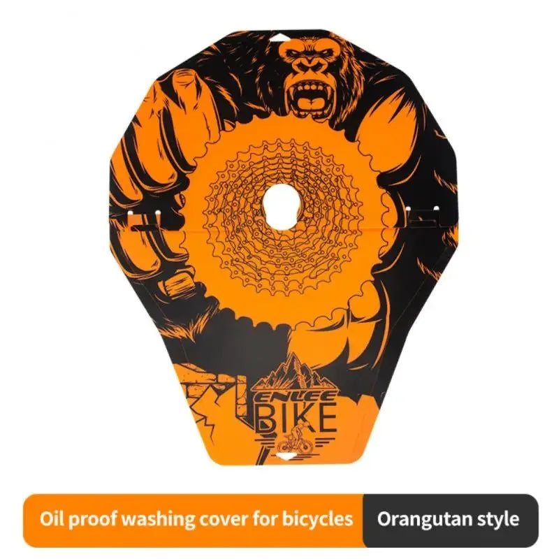 Amperbike Anti-Grease Bike Wash Cover for Disc Brake Hubs – Clean A