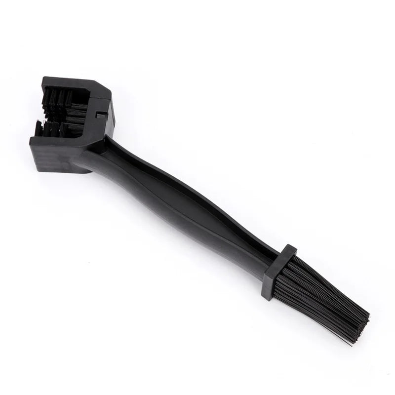 Spazzola Pulitore Portatile per Catena di Bicicletta Rossa – Kit di Attrezzi in Nylon e ABS