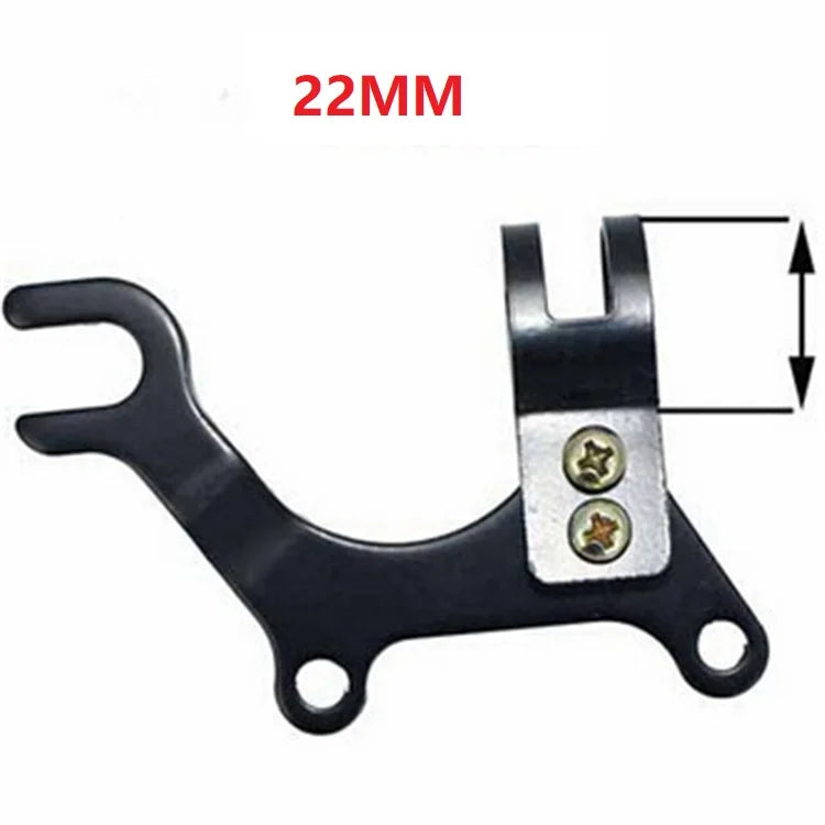 Supporto adattatore freno a disco in acciaio inox 31.8mm per mountain bike