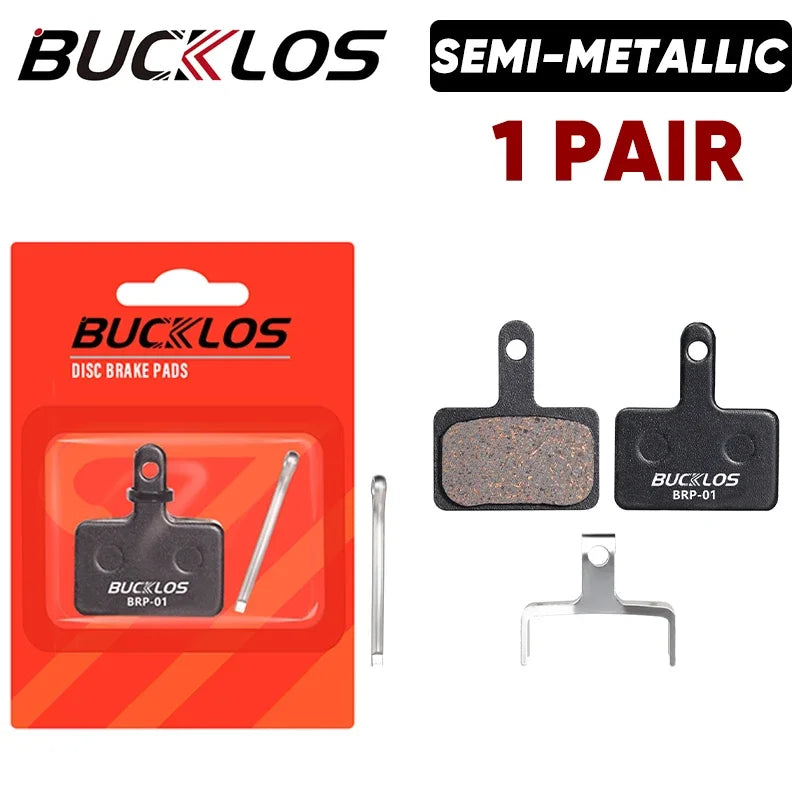 BUCKLOS Plăci de frână cu disc semi-metalice 10 perechi – Shimano B01S/B05S