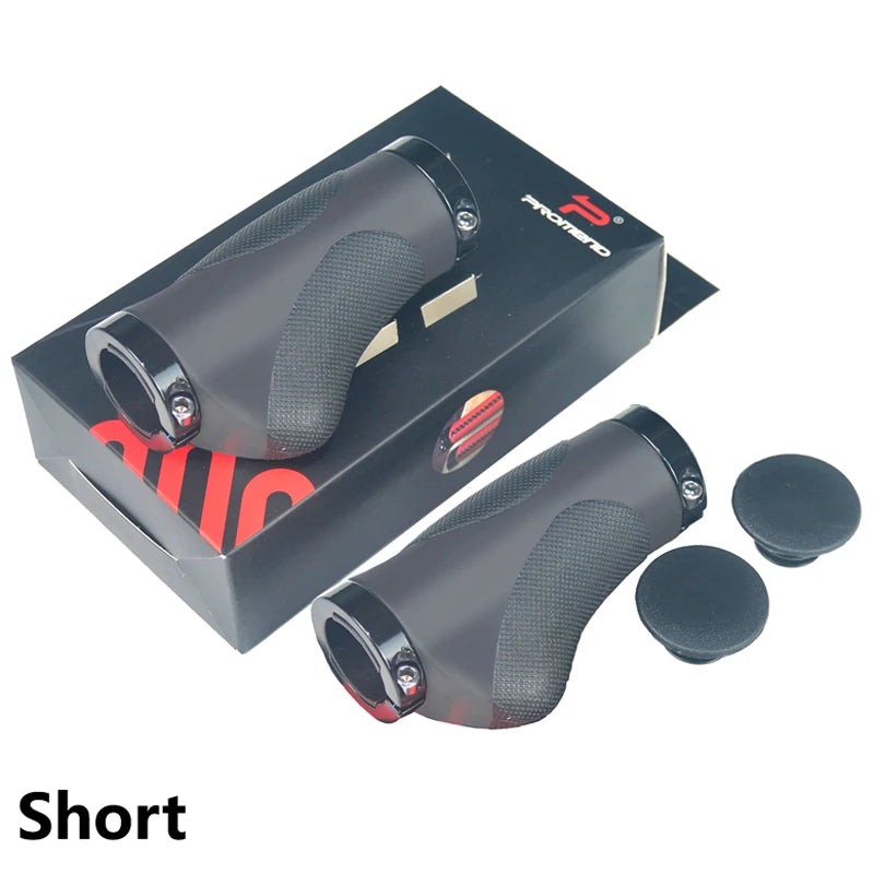 Manoplas de Guidão de Borracha TPR Amperbike – Antiderrapantes para Cidade & MTB – 2‑Curto