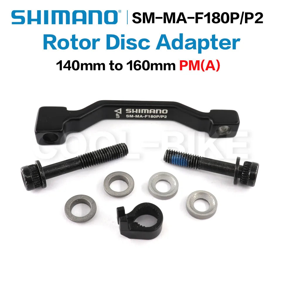 Shimano Disc Brake Adapter IS→PM Fork Bracket for 180mm/203mm Rotors