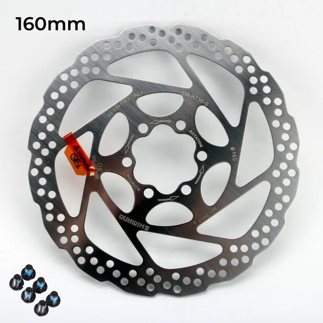 ZEROING RT56-S 6‑Bolt 160mm roestvrijstalen remschijf – MTB & Road
