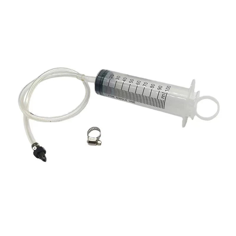 Seringa universal de 100 ml para purga de travões de disco de motociclo e E‑Bike
